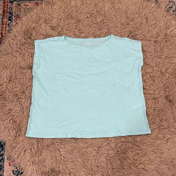 Eileen fisher boxy organic cotton t-shirt size medium - Picture 2 of 5